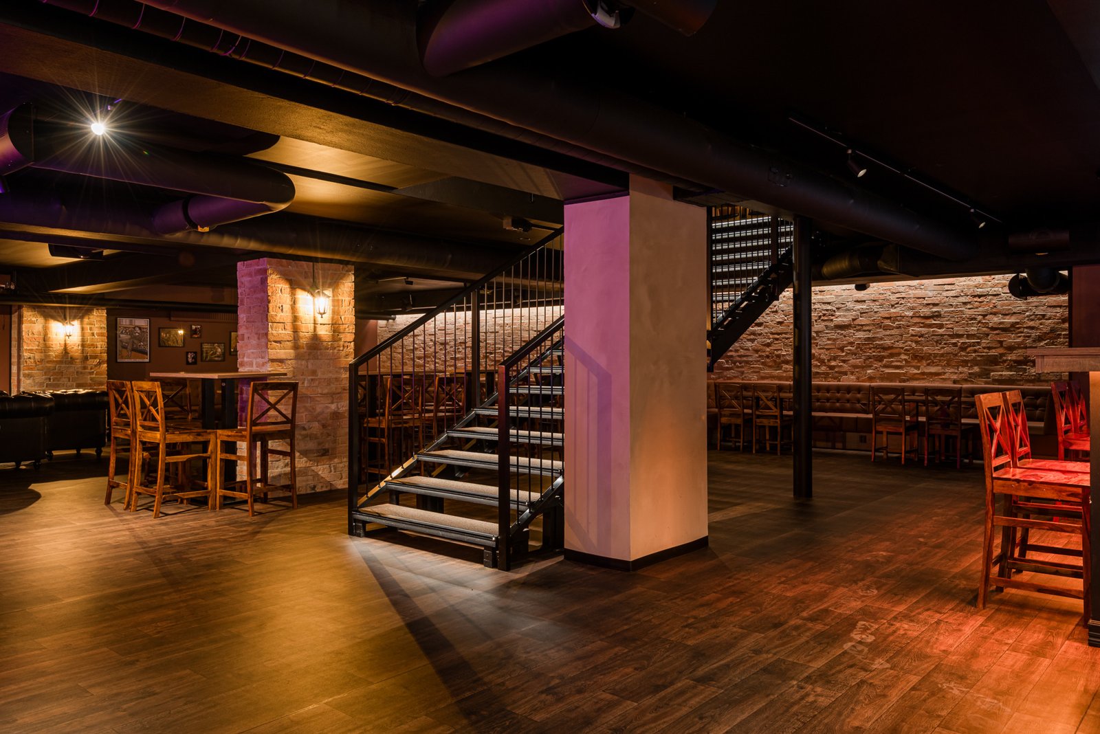 Kaleli Bar & Kitchen -ravintolan tunnelmavalaistus
